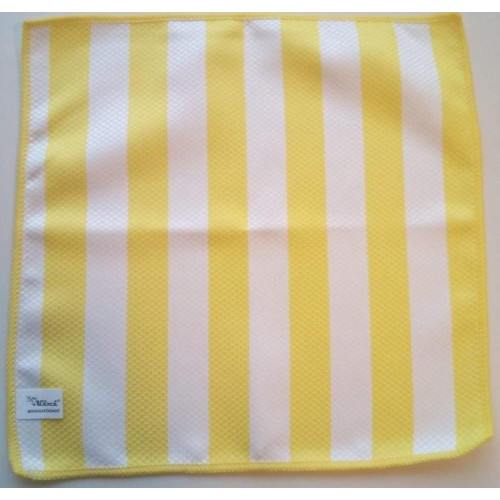 Vixi Bambusz mosogató kendő SÁRGA CSÍKOS 